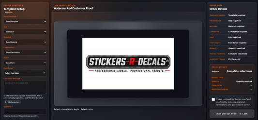 Introducing the SRD Designer: Create Professional Custom Safety Labels Online