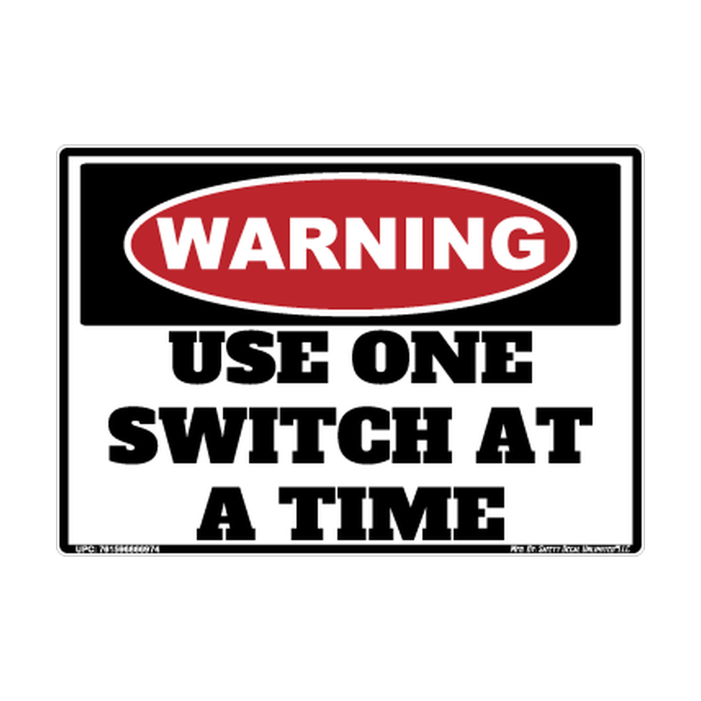 1 Switch Sticker Decal