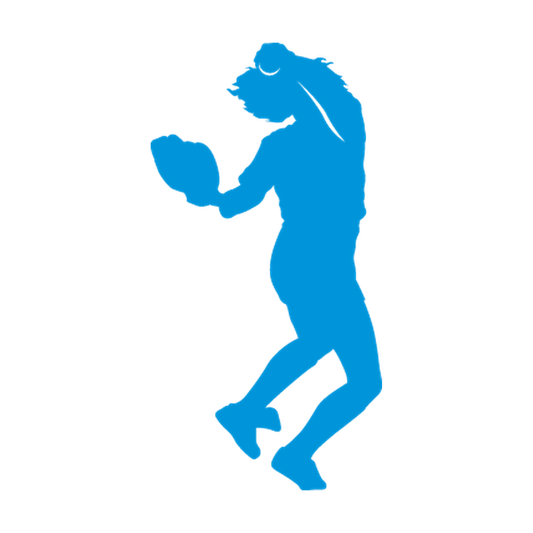 Softball pitcher in a compact windup with glove, cap and raised knee