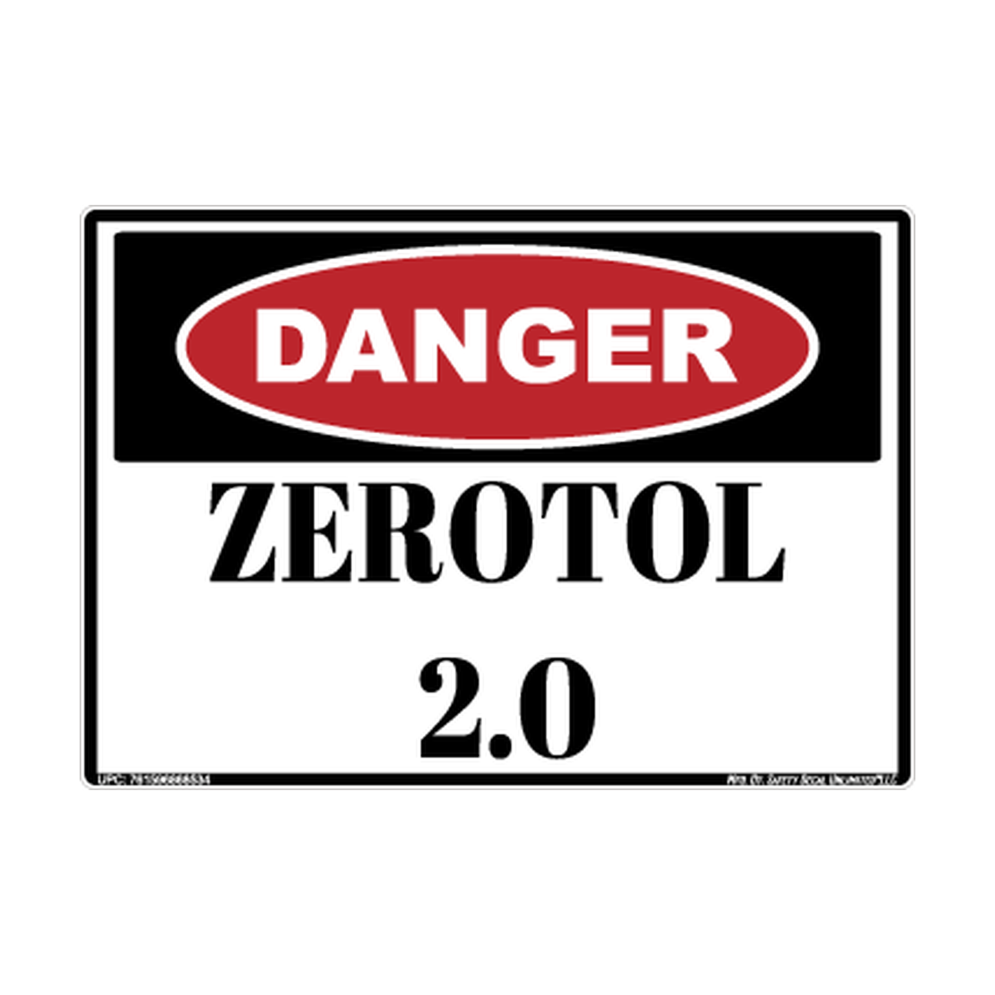 Zerotol 2 Sticker Decal