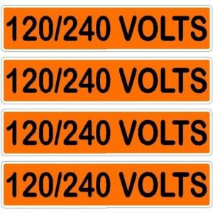 conduit line marker sticker decals 8PC