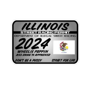 ILLINOIS Street Racing Permit