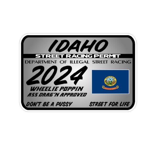 Image of Idaho street racing permit