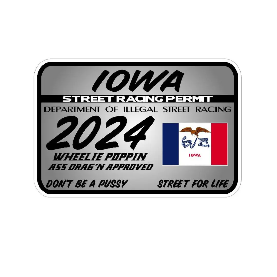 IOWA Street Racing Permit