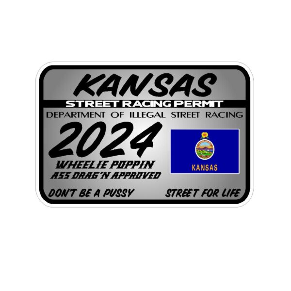 KANSAS Street Racing Permit