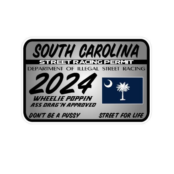 SOUTH CAROLINA Street Racing Permit