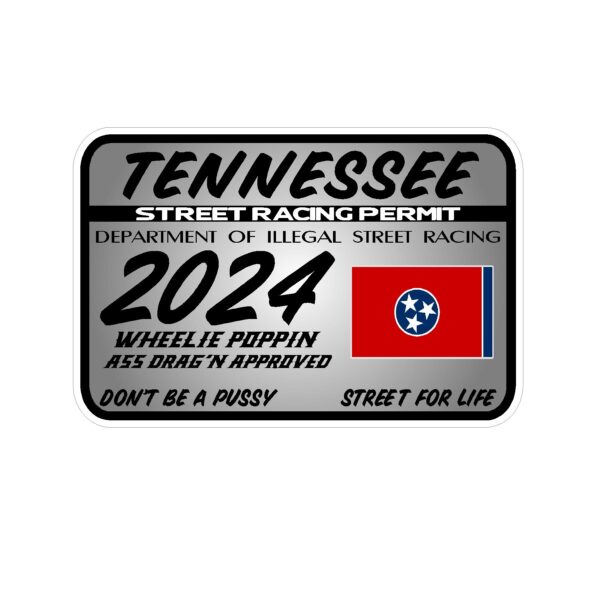 TENNESSEE Street Racing Permit