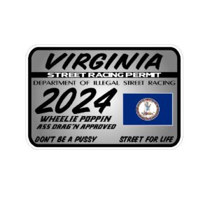Virginia Street Racing Permit
