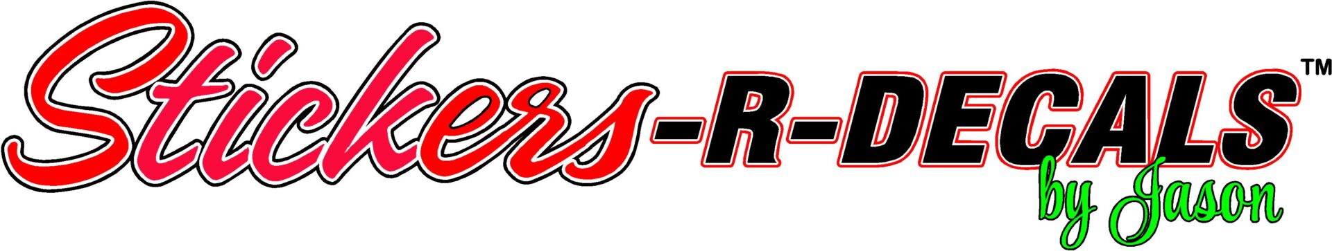 SRD logo by jason horizontal tm in red black and green